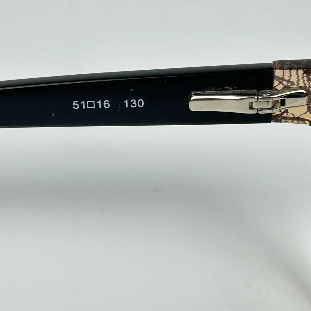 Designer Looks for Less L5003 Women Eyeglasses Frame Brown Full Rim 51-16-130 mm